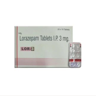 Lorazepam Tablets I.P. 3 mg (LOR-3)