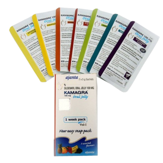 Kamagra Oral Jelly 100mg (Box of 7 Sachets)